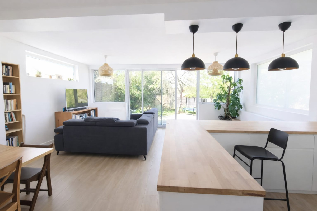 Extension à Epinay sur Orge