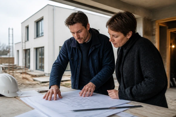 Construction d'un maison Baulne