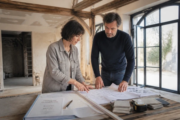 Rénovation maison Janvry